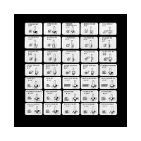 Набор фрез по дереву 35 предметов, хвостовик 8 мм, в кейсе TORGWIN T583824