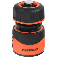 Соединитель быстросъемный HCP-12 A, пластиковый, 1/2", аквастоп Patriot 777001144