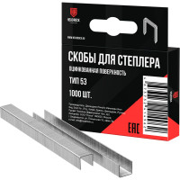 Скобы HEADROCK тип 53, оцинкованные, 6 мм, 1000 шт. 351-140-006