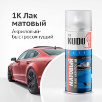 Акриловый лак KUDO матовый, 520 мл KU-9010M