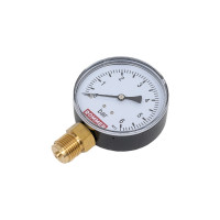 Манометр ROMMER радиальный корпус dn 80 мм 1/2" , 0...6 бар, кл.2.5 rim-0010-800615 RG00929SFN3V7H