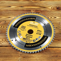 Диск пильный по дереву Woodmaker 255x30/25.4 мм, Z=60 ATB Diamond Industrial DIDD255Z60