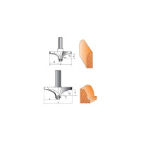 Фреза кромочная фигурная с нижним подшипником стф-2117 40х12 мм, хв-к 8 мм Strong стф-21170040