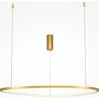 Подвесной светильник MAYTONI glint led 36w алюминий латунь MOD072PL-L36BSK