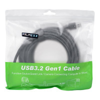Кабель USB-C to USB3.2 для Oculus Quest Link PALMEXX USB3.2GEN1 5Gbps 5M PX/CBL-USB32-OCU-5M