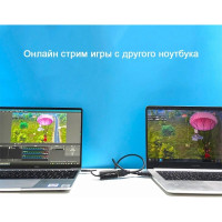 Конвертер PALMEXX VCAP-002 HDMI to USB-С+USB карта видеозахвата PX/VCAP-002