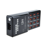 Зарядное устройство PALMEXX на 12USB портов, 5.0V-12A, 60W PX/PA-12USB-12A