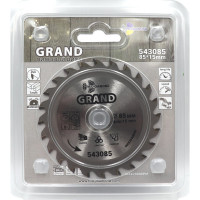Диск пильный TRIO-DIAMOND 85x15x24T Grand Универсал 543085