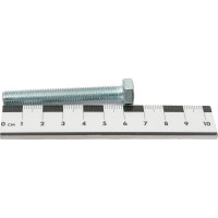 Болт Доброга М8x60 мм, цинк, к.п. 4.8, DIN 933, 5 шт. ТД-00009479