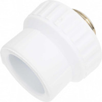 Переходная муфта Valfex с наружной резьбой 40x1" (30/6) белая 10130040