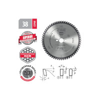 Диск пильный для ЛДСП 300x3,2/2,2x30 Z=96 A=10 WOODWORK 38.300.96
