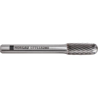Борфреза твердосплавная NORGAU форма C сфероцилиндрическая SCM HM C0820M06-45 (8х20х6х60 мм)  077115280