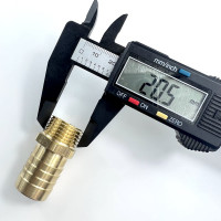 Штуцер для шлангов НР 1/2 - 20 мм, 20 шт Профитт 9274443