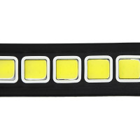 Дневные ходовые огни NEW GALAXY LED 40 шт, гибкий резин. корп., 260мм, 12V, белый, 2шт. 702-036