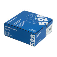 Диск шлифовальный на бумажной основе 528 Blue Ceramic Р80, 150 мм, 15 отверстий, 50 шт SANDWOX 528.150.080.15