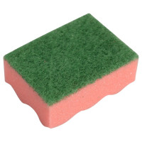 Хозяйственная губка МУЛЬТИДОМ 3 шт., 9,5x6х3,5 см ПМ62-61