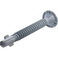 Саморез для облицовочных панелей с крыльями HWX2-GE-P9-4.2x41 мм Phillips №2 GREY E-COAT 500 шт HARDWEX 5190000000348