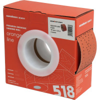 Рулон шлифовальный на бумажной основе 518 Orange Ceramic 70 мм, 12 м, Р400 SANDWOX 518.070.400