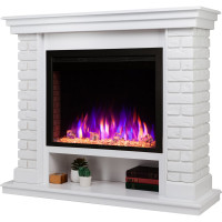 Каминокомплект RealFlame Вrixton 25.5 wt-p511 + Saphir 25.5 9911133