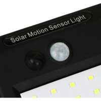 Уличный настенный фонарь Ермак на солнечной батарее, 20 LED, 1200мАч, 9,5x12,5x4,8см 225-037