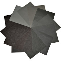 Набор водостойкой наждачной бумаги KINGSIZE FULL SET-1 230x280 мм, 12 шт ABRAFORM AF-KS-SET-1