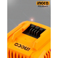 Зарядное устройство интеллектуальное FCLI 20 В, 4 А*ч INGCO FCLI20411