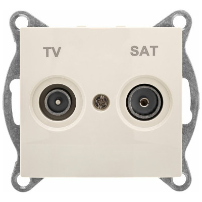 Оконечный механизм TV+ SAT розетки GUSI Electric Bravo С10TS1-003