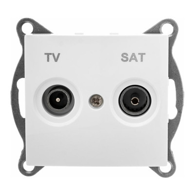 Оконечный механизм TV+ SAT розетки GUSI Electric Bravo С10TS1-001