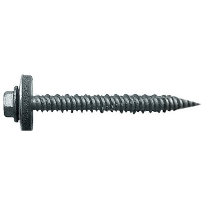 Винт по бетону Skreppro ScWp(EPDM)-6,3x55 Дакромет, 1500 шт. 4680635460354