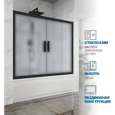 Шторка на ванну GuteWetter gwmpkb019p4 4698031942824
