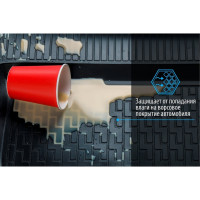 Коврики салона Rival для Renault Scenic 2006-2010, 3 шт. 14708002