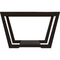 Журнальный стол Мебелик BeautyStyle 1 венге/стекло черное 2457