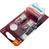 Автолампа PHILIPS R5W BA15s, 2шт 24V ,1,10 13821B2