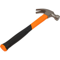 Плотничий молоток NEO Tools 450 г, рукоятка из стекловолокна 25-132