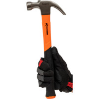 Плотничий молоток NEO Tools 450 г, рукоятка из стекловолокна 25-132