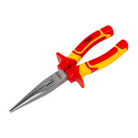 Плоскогубцы NEO Tools удлиненные, прямые, 200 мм, 1000V, CrV, полированные 01-225