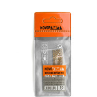 Сверло по металлу Титан M2 (2 шт; 1.5 мм; ц/х; DIN338) NOVOCRAFT T3380152