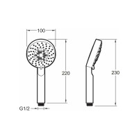 Душевой комплект Jacob Delafon E30759-CP 00000084162