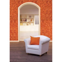 Натуральные обои Cosca Decor Листья Прима Рохо, 10x0.91 м СПБ003026