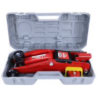 Домкрат гидравлический REDMARK подкатной, 2т высота, 135/320мм, в кейсе RM30102B