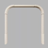 Набор для увеличения ширины арок Cosca decor мелинга капучино, ламинированный МДФ СПБ101323