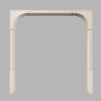 Набор для увеличения ширины арок Cosca decor мелинга капучино, ламинированный МДФ СПБ101323