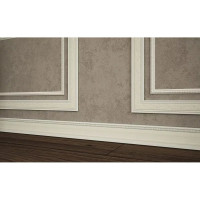 Декоративный плинтус Cosca Decor 90 слоновая кость СПБ029388