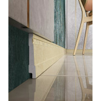 Декоративный плинтус Cosca Decor 90 оникс СПБ057606