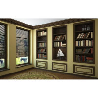 Карниз Cosca Decor 110 мм, интерьерный багет, венге СПБ023865