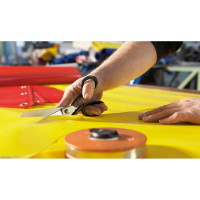 Рабочие ножницы ERDI 200 мм, прочные, большие круглые кольца ER-D860-200