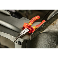 Изогнутые плоскогубцы NEO Tools 180 мм, 1000V , CrV, полированные 01-228