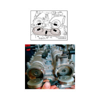 Фиксатор распредвала AIST VAG T10171 67230519-M 00-00025333