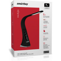 Светодиодный настольный светильник Smartbuy Наяда, 7 Вт, черный SBL-DL-7-b
