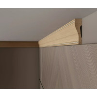 Потолочный плинтус Cosca Decor 192-11 60 мм, миндаль СПБ019676